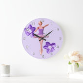 Ballerina in het Paars en wit Grote Klok (Huis)