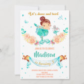 Ballerina invitation anniversaire Ballerina invita (Devant)