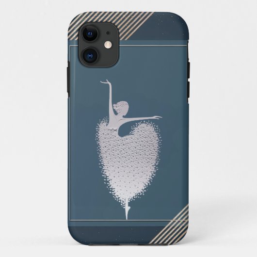 Ballerina iPhone / iPad case (Achterkant)
