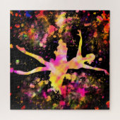 Ballerina Jigsaw Puzzle - Danseur de ballet femme (Horizontal)