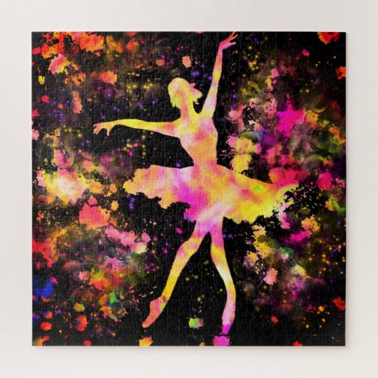 Ballerina Jigsaw Puzzle - Danseur de ballet femme (Vertical)