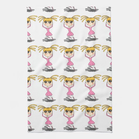 Ballerina Kitchen Towel Theedoek (Verticaal)