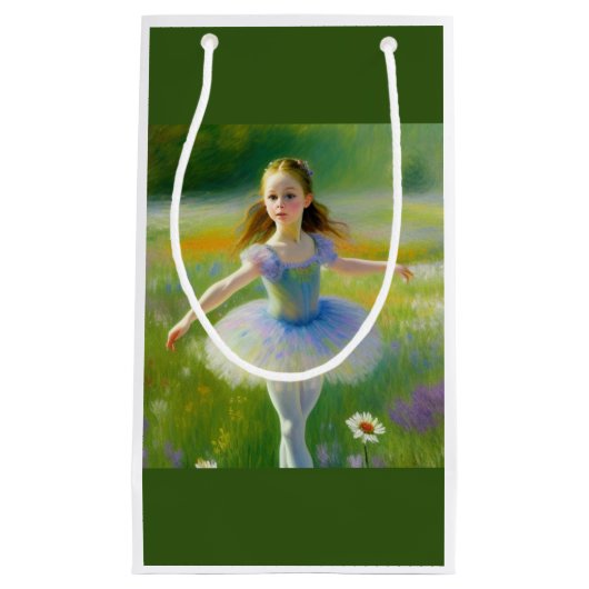 Ballerina Klein Cadeauzakje (Voorkant)