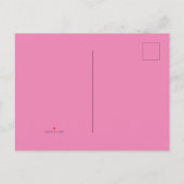 Ballerina Kroon Uitnodiging Briefkaart (Achterkant)