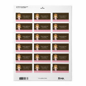 Ballerina Labels (Full Sheet)