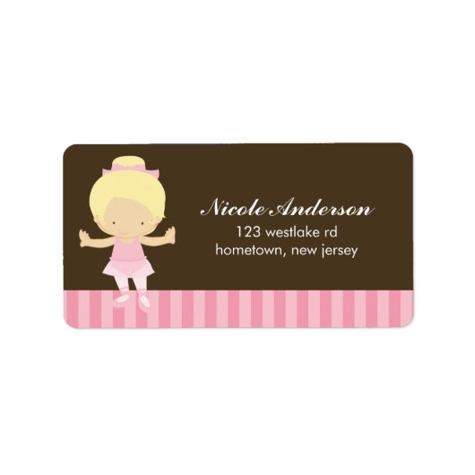 Ballerina Labels (Voorkant)