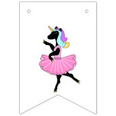 Ballerina licorns bascule drapeaux (Premier drapeau)