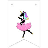 Ballerina licorns bascule drapeaux (Troisième drapeau)