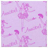 Ballerina ligne art nommé tissu violet (Fermer)