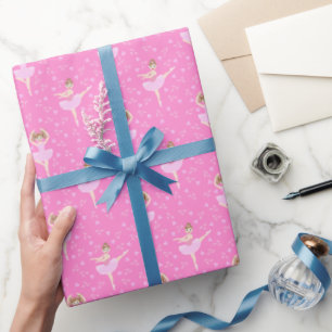 Ballerina meisje Verjaardagsfeest Cadeaupapier