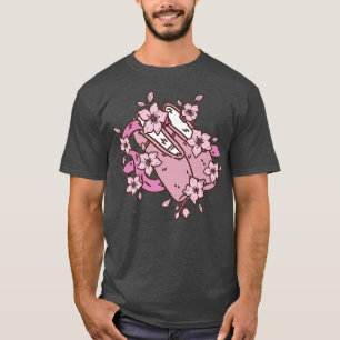 Ballerina met Ballet en Ballet daner en sakura T-shirt