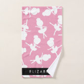 Ballerina Motif, Filles de ballet, Danse, Votre No (Serviette à main)