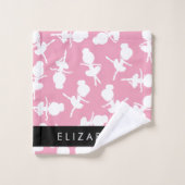 Ballerina Motif, Filles de ballet, Danse, Votre No (Gant de toilette)