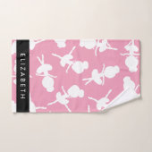Ballerina Motif, Filles de ballet, Danse, Votre No (Serviette à main)