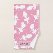 Ballerina Motif, Filles de ballet, Danse, Votre No (Serviette à main)