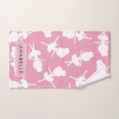 Ballerina Motif, Filles de ballet, Danse, Votre No (Serviette à main)