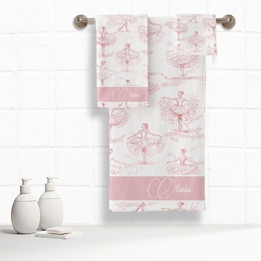 Ballerina Moves Motif Pink ID738