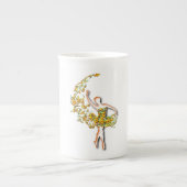 Ballerina Mug - Feu Ballet Danseuse Art Design (Devant)