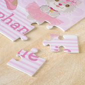 Ballerina Multiculturelle Tutu mignon Puzzle (Côté)