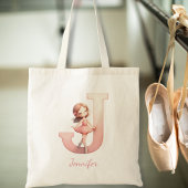 Ballerina Naam Canvas tas