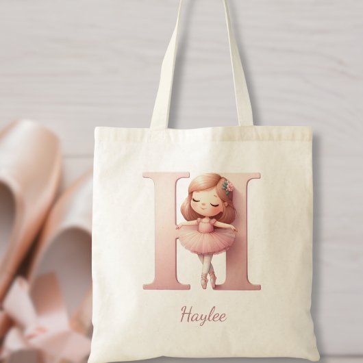Ballerina Naam Tote Bag
