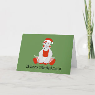 Ballerina Neushoorn - Kerstspecial Feestdagen Kaart
