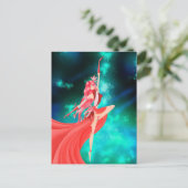 Ballerina Night Sky Postcard Briefkaart (Staand voorkant)