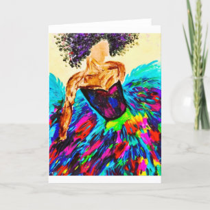 Ballerina Note Kaart<Blank Inside>