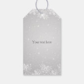 Ballerina & Nutckraker Kerst Gift label Cadeaulabel (Achterkant)