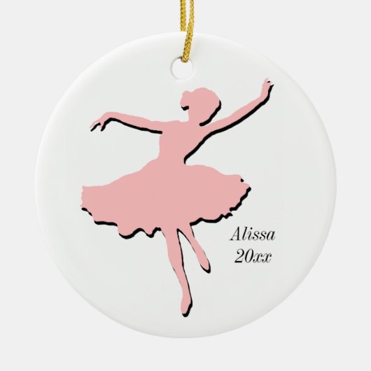 Ballerina Ornament (Voorkant)