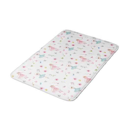 Ballerina Pattern Badmat (Gekanteld)