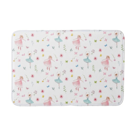 Ballerina Pattern Badmat (Voorkant)