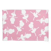 Ballerina Pattern, Ballet Girls, Ballet Dance Kussensloop (Voorkant)