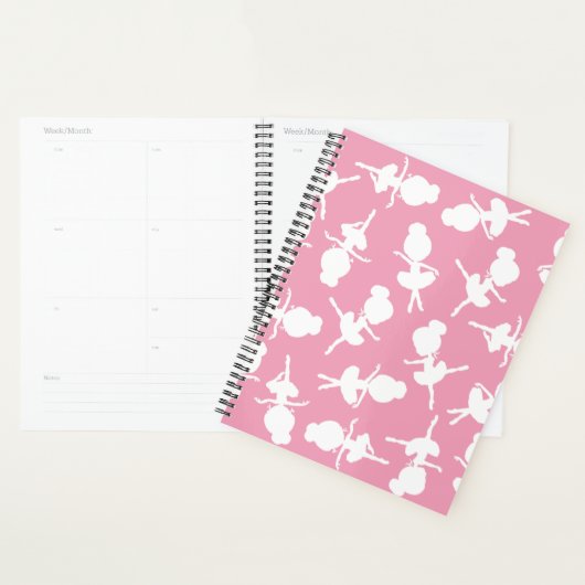 Ballerina Pattern, Ballet Girls, Ballet Dance Planner (Display)