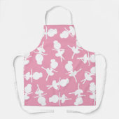 Ballerina Pattern, Ballet Girls, Ballet Dance Schort (Voorkant)