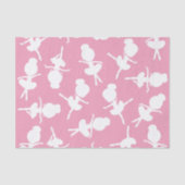 Ballerina Pattern, Ballet Girls, Ballet Dance Tissuepapier (Voorkant)
