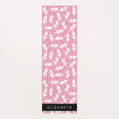 Ballerina Pattern, Ballet Meisjes, Dans, Jouw naam Yogamat (Voorkant)