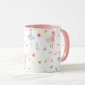 Ballerina Pattern Mok (Voorkant rechts)