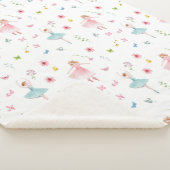 Ballerina Pattern Sherpa Deken (3/4)