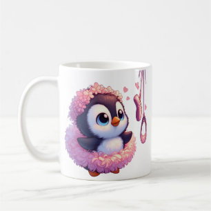 Ballerina Penguin Dreams Koffiemok