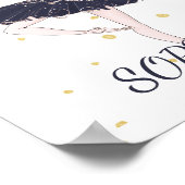 Ballerina Personal Gold Spots Poster (Hoek)