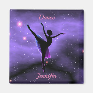 Ballerina Personalized Magnet Magneet