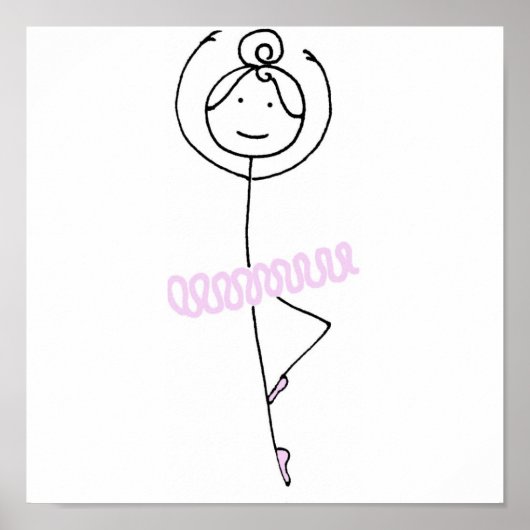 Ballerina Poster (Voorkant)