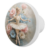 Ballerina Princess Dance Design Keramische Knop (Rechts)