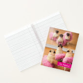 Ballerina Pugs in Tutus Notitieboek (Binnen)