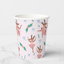 Ballerina rendieren en kerstbogen