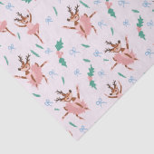 Ballerina rendieren en kerstbogen tissuepapier (Detail)