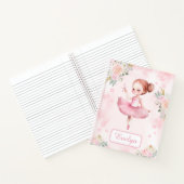 Ballerina rose anniversaire fille cadeau carnet sp (Intérieur)