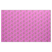 Ballerina rose cheveux foncé fille coutume tissu d (Yard)