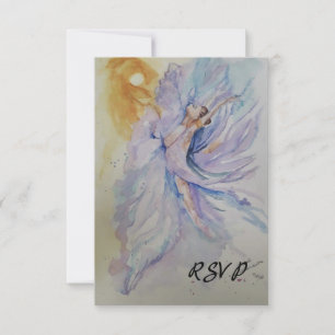 Ballerina RSVP Kaartje